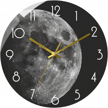 FRAMECLOCK – Modern Wall Art Clock with Glass Design for Stylish Room Accents