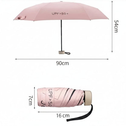 MICROSHADE – Mini paraguas ultraligero con protección solar y contra la lluvia