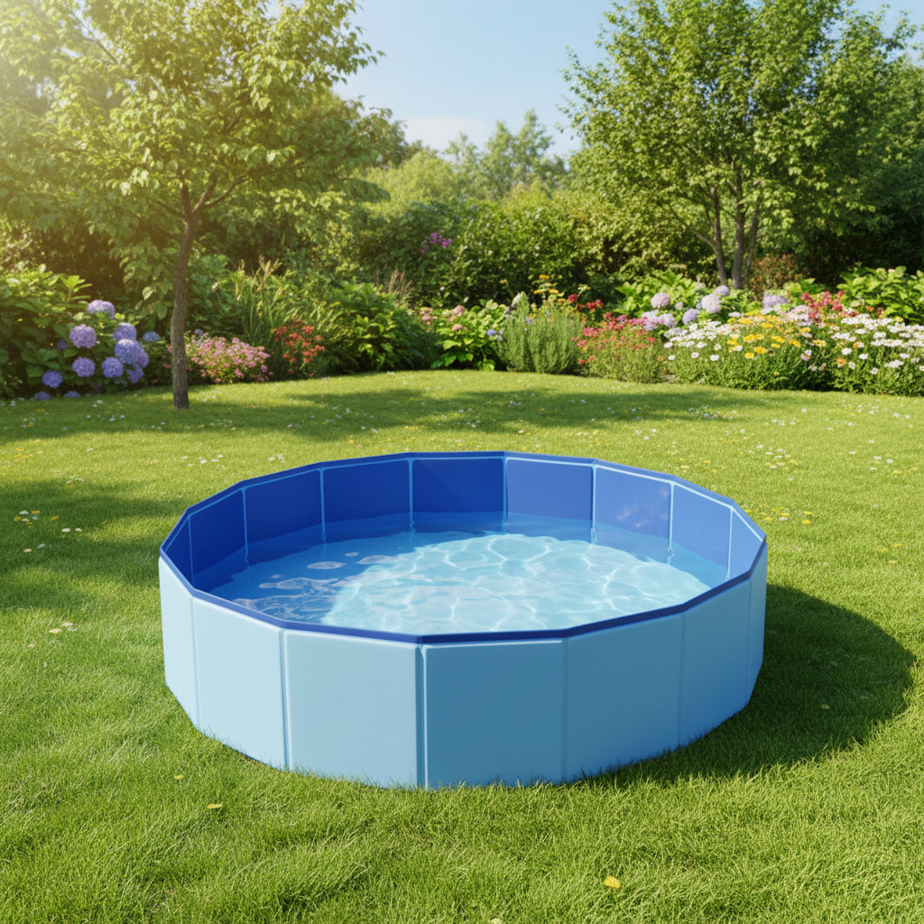 COOLPAWS – Piscina plegable para perros de PVC para los días calurosos de verano