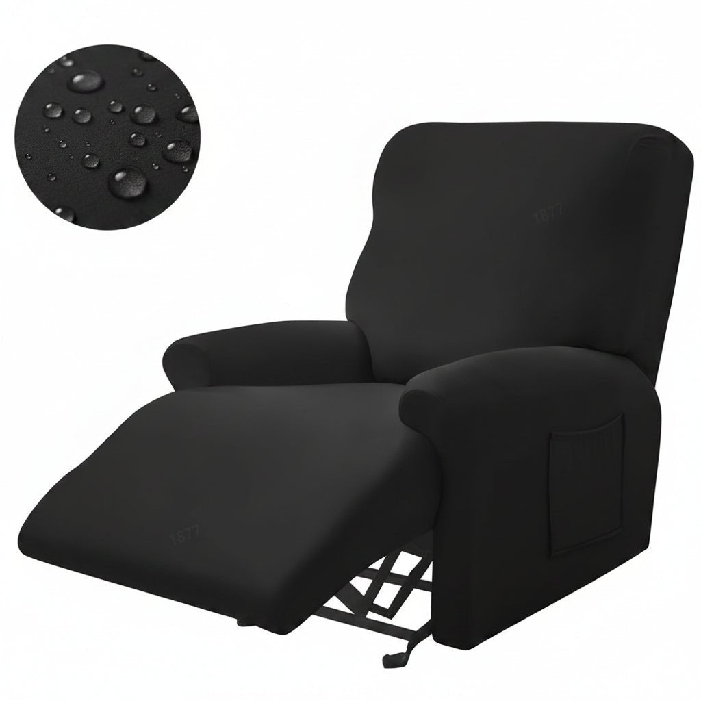 SOFTSEAT – 2-zits relaxfauteuilhoes met bekerhouders, dik & slijtvast