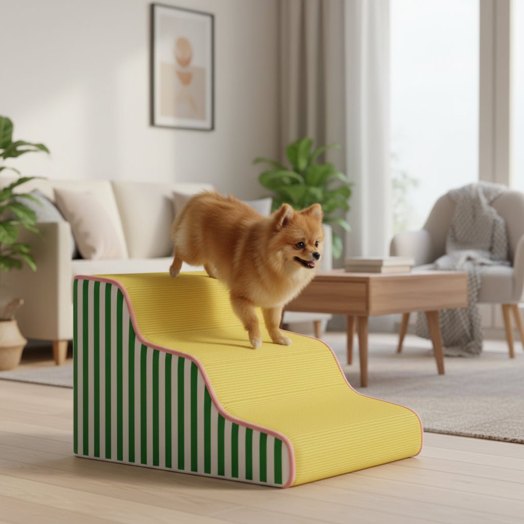 PAWGLIDE CORE – Stützende Schaumstoff-Hundetreppe mit sanfter Steigung und sicherem Halt