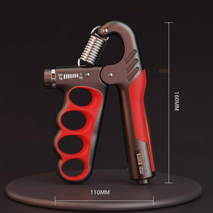 GRIPMETER – Verstellbarer Griffkraftverstärker mit digitalem Zähler für das tägliche Training