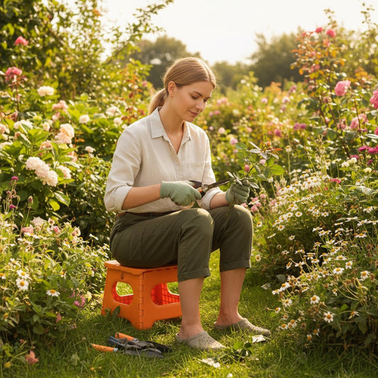 UPREACH – Portable folding step for safe access to heights in everyday life