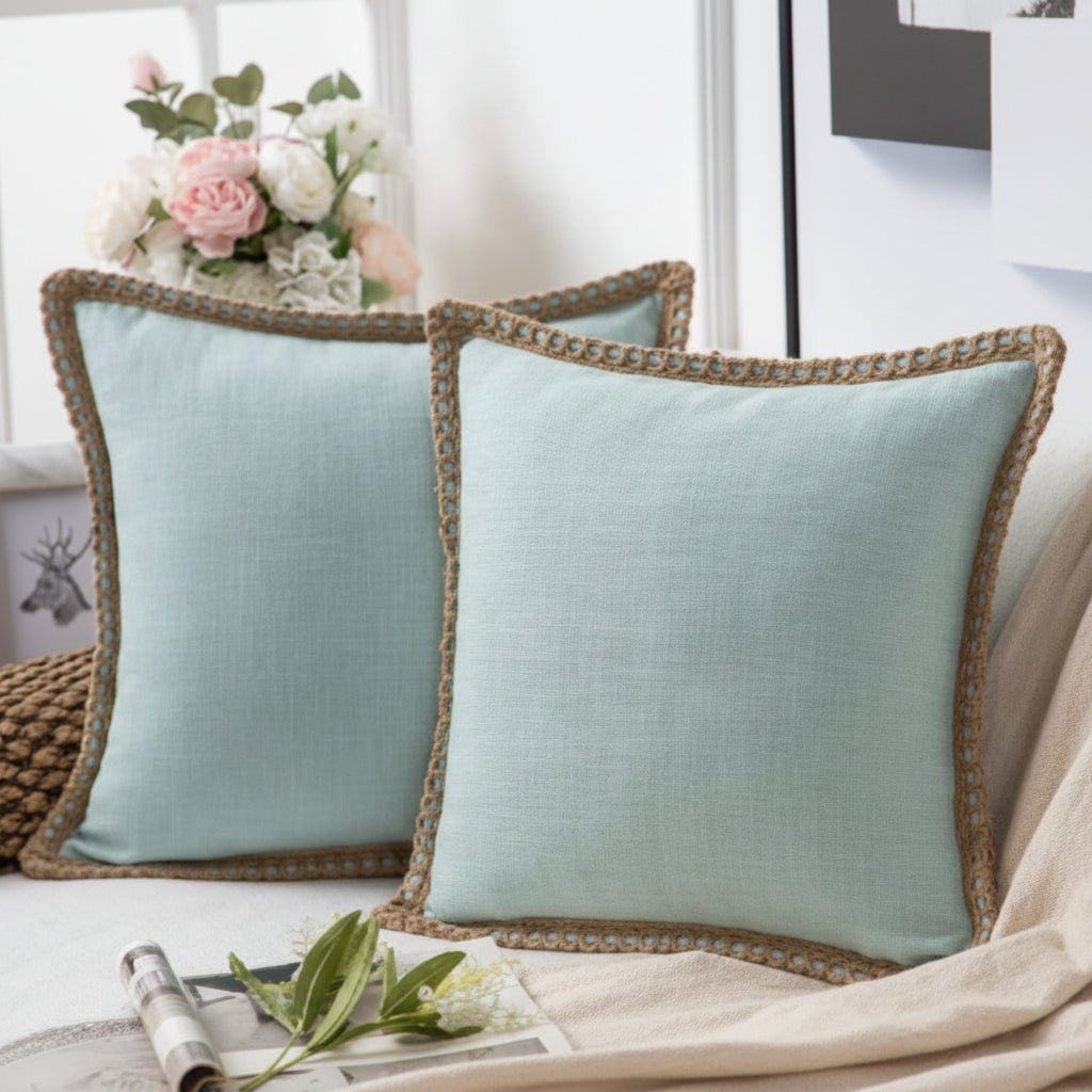 DEKOLIEBE – Cuscino decorativo elegante in stile francese con design colorato vivace