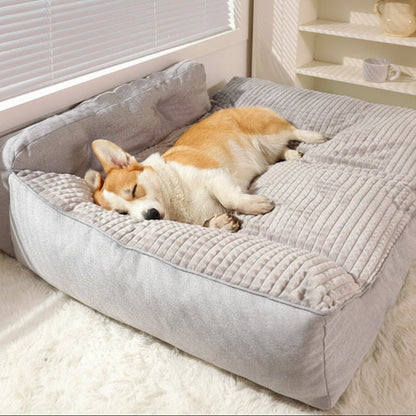 SNUGGYPET – Letto per animali domestici grande e spesso con design stabile antiscivolo per il riposo quotidiano