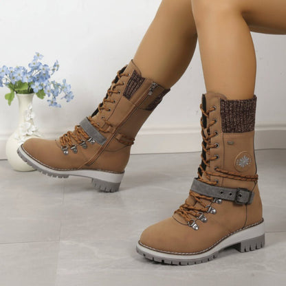 FROSTYNX – Bottes d'hiver orthopédiques pour femmes avec design étanche et doublure thermique