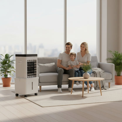 NOVACOOL Premium Luftkühler – 3-in-1 Ventilator & Befeuchtung in einem