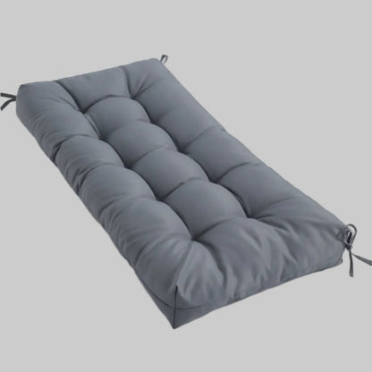 OUTCUSH – Coussin matelassé pour banc d'extérieur offrant un confort d'assise résistant aux intempéries