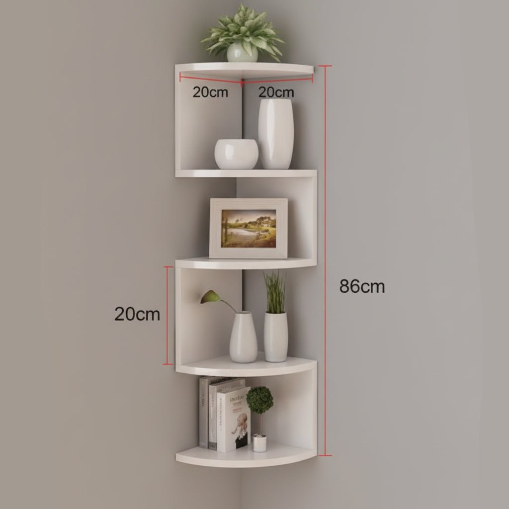 FLOATIERA – Hoek Wandrek | Ruimtebesparende Opberging met modern design