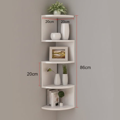 FLOATIERA – Hoek Wandrek | Ruimtebesparende Opberging met modern design