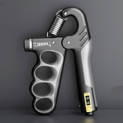 GRIPMETER – Adjustable Hand Strength Booster with Digital Counter for Daily Exercise