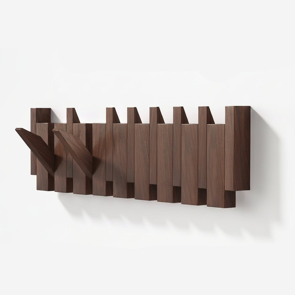 PIANOWOOD – Porte-manteau mural artisanal style piano