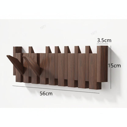 PIANOWOOD – Porte-manteau mural artisanal style piano