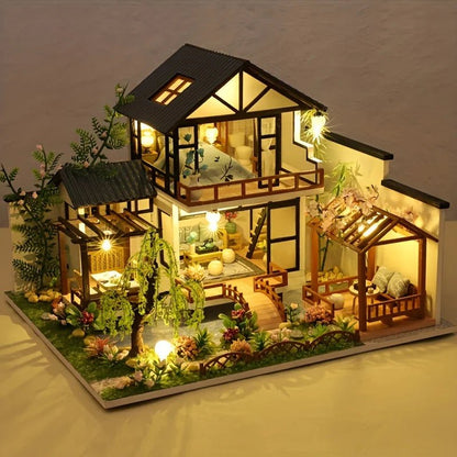 HOBBIX – Mini kit de maison en bois pour adolescents et adultes