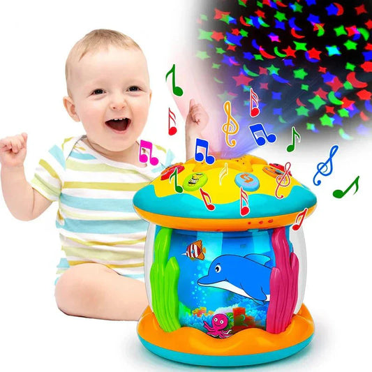  Tunlledrum - Magische Babyspielzeugtrommel mit Licht und Klang-1