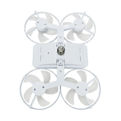 SKYBREEZE – Ventilatore da soffitto con luce 2-in-1 pieghevole e silenzioso