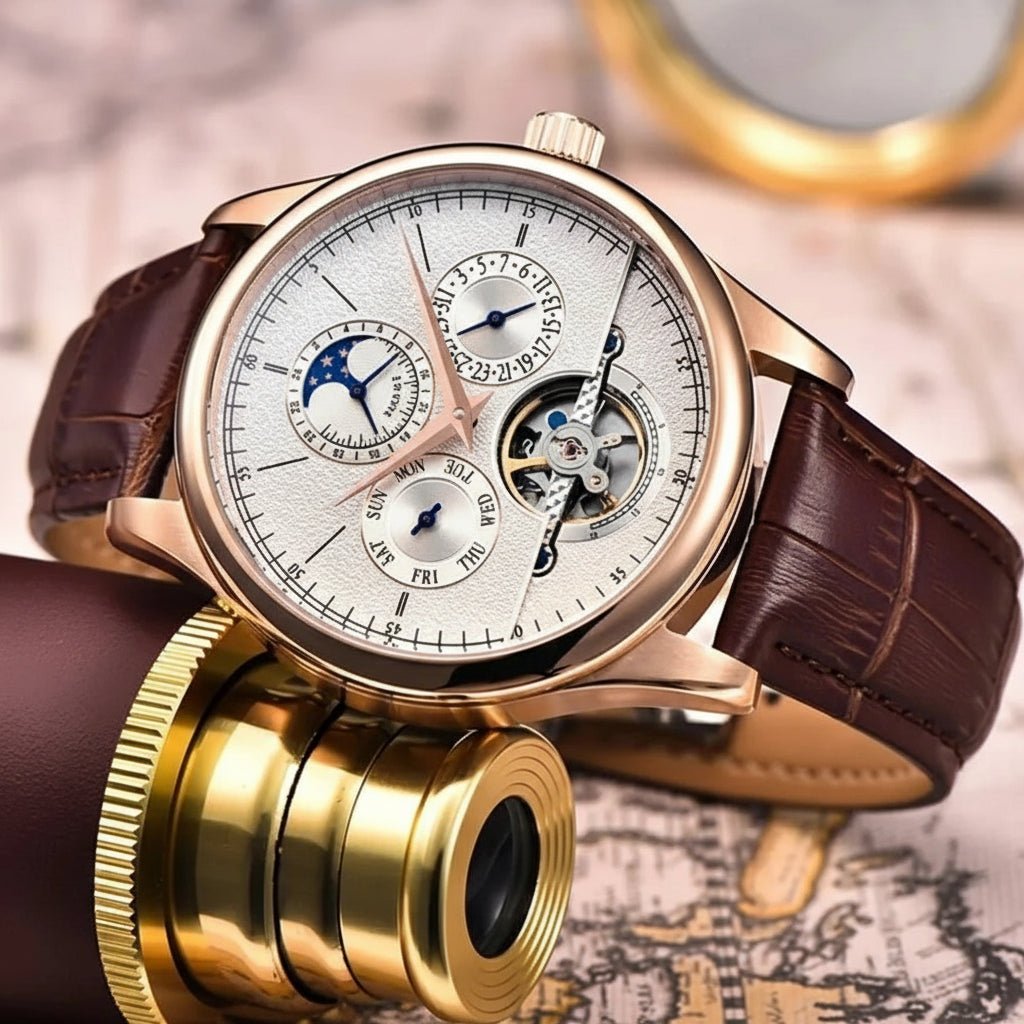 GEARTIME – Montre mécanique automatique précise pour homme