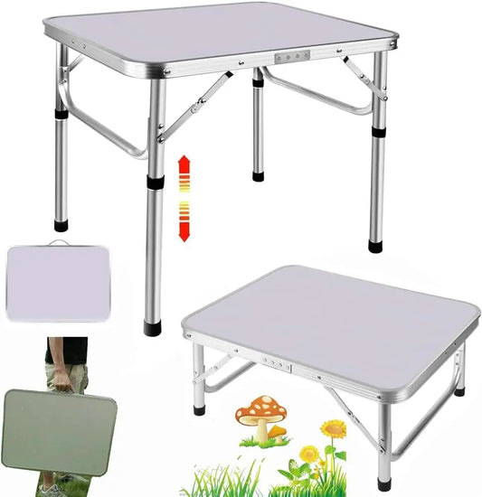 CampMaster Folding Camping Table - Portable Picnic & Outdoor Table