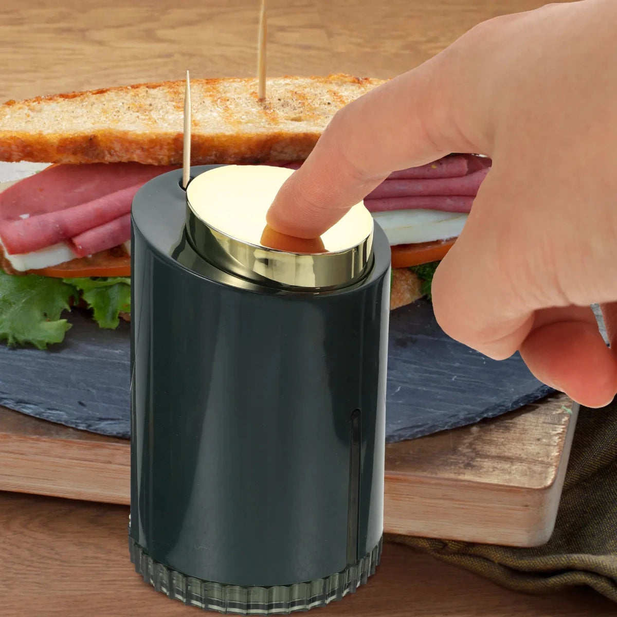 SNAPPICK – Modern Toothpick Dispenser with Stylish Look