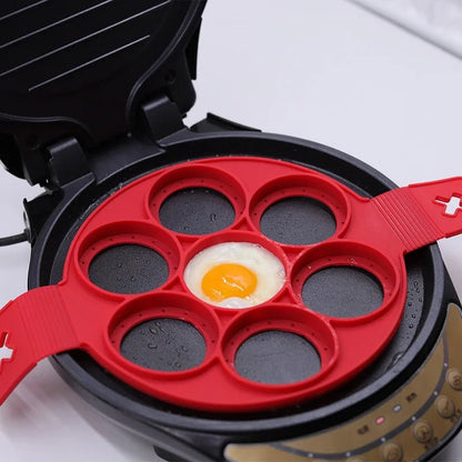 FLIPTARA – Plancha de parrilla antiadherente dividida para panqueques con volteo limpio