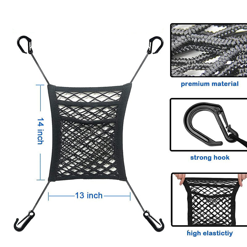 PETROAD SHIELD – Safety Net for Car with Storage Space for Pets