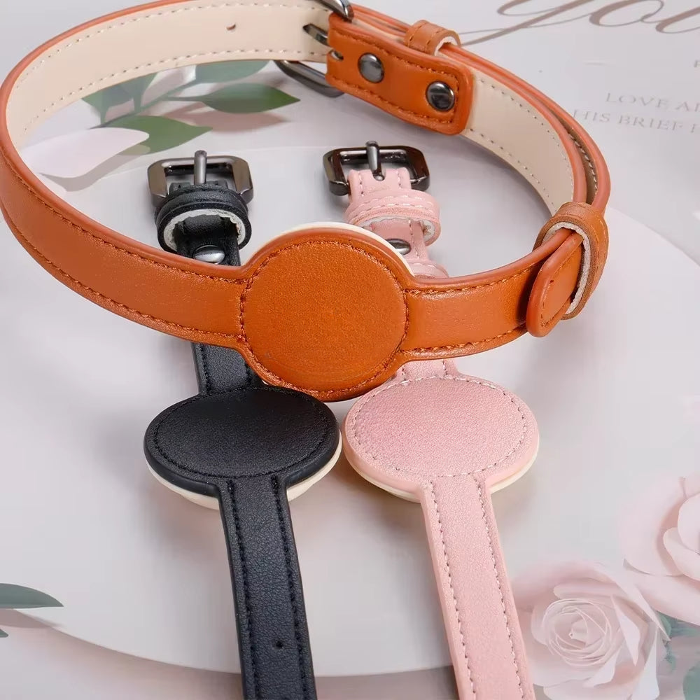 TAGSAFE – Dog Collar with Integrated AirTag Holder for Safety & Style