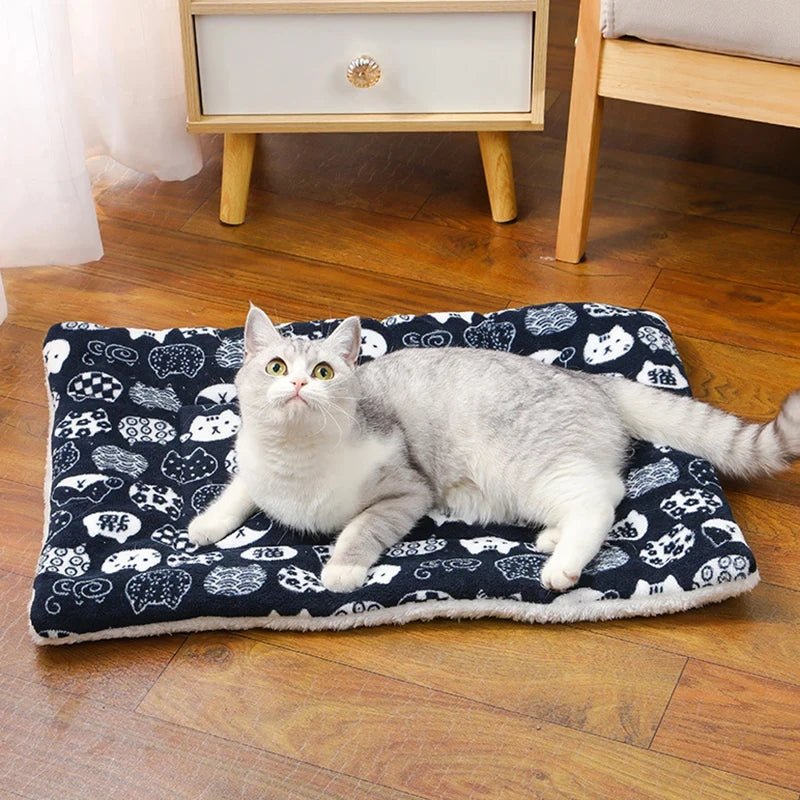 FLANNELPAW – Matelas de couchage en flanelle chaude pour chiens et chats