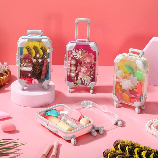 LASHORA – Maletín organizador transparente para pestañas y productos de belleza