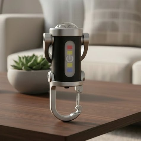 MICROLIGHT – Mini torcia per portachiavi con modalità di luce potente
