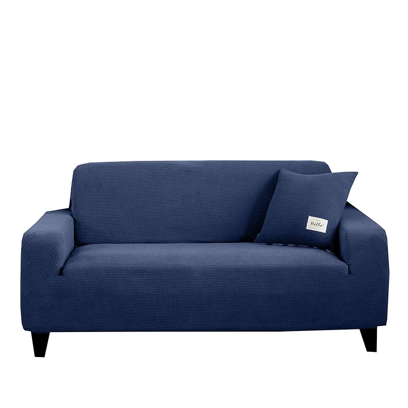 Variant image for Elastischer Sofabezug Grau 3-Sitzer Jacquard Wasserabweisend Pflegeleicht-15