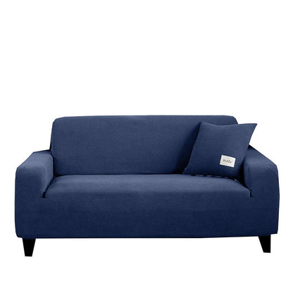 Variant image for Elastischer Sofabezug Grau 3-Sitzer Jacquard Wasserabweisend Pflegeleicht-15