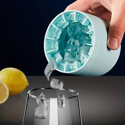 CYLINDICE – Molde cilíndrico de silicona para cubitos de hielo perfectos