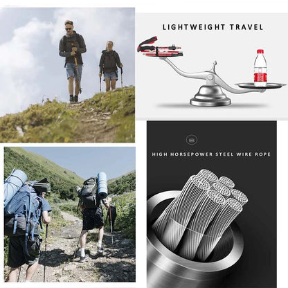FoldTrek Poles - Foldable trekking poles for hiking & outdoor adventures