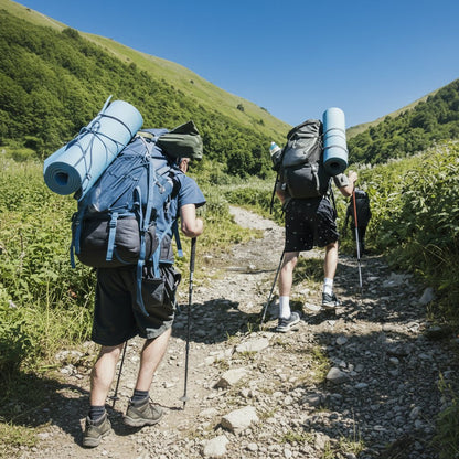 NECASIL Trekking Poles – Zusammenklappbare Wanderstöcke für Stabilität und Komfort