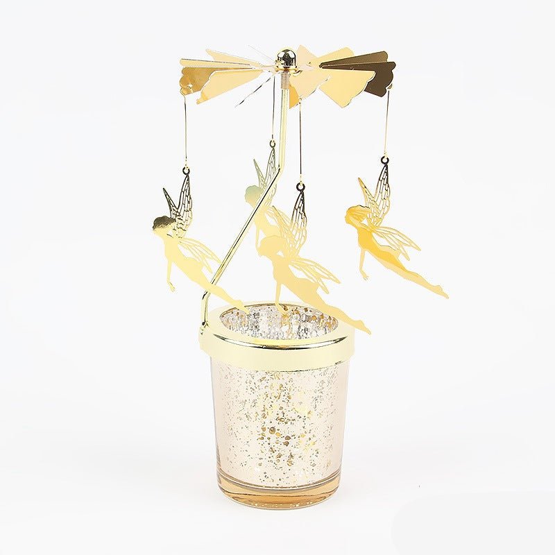 ROMANIVA – Elegante candelabro de metal para ocasiones románticas y decoración