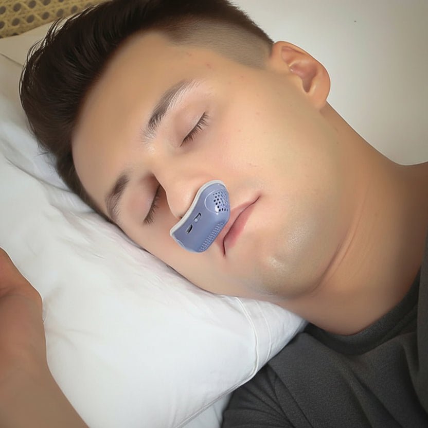 MICROBREATH – Dispositivo CPAP compacto contra el ronquido y la apnea del sueño