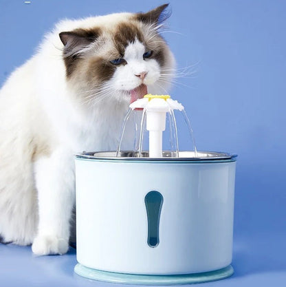 PETWELL SPRING – Fuente automática para beber con sistema de filtro para mascotas