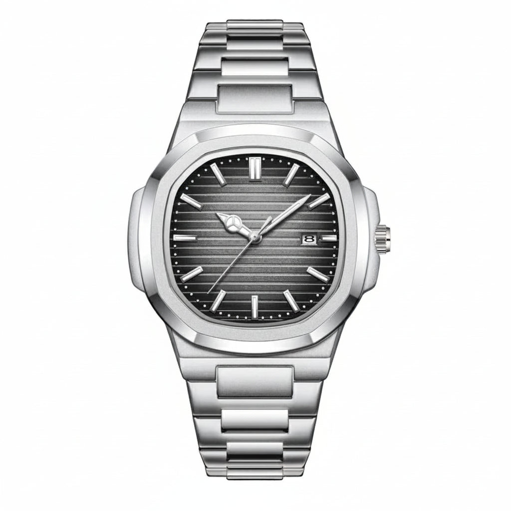 IRONBLOCK – Montre militaire carrée robuste et étanche pour hommes