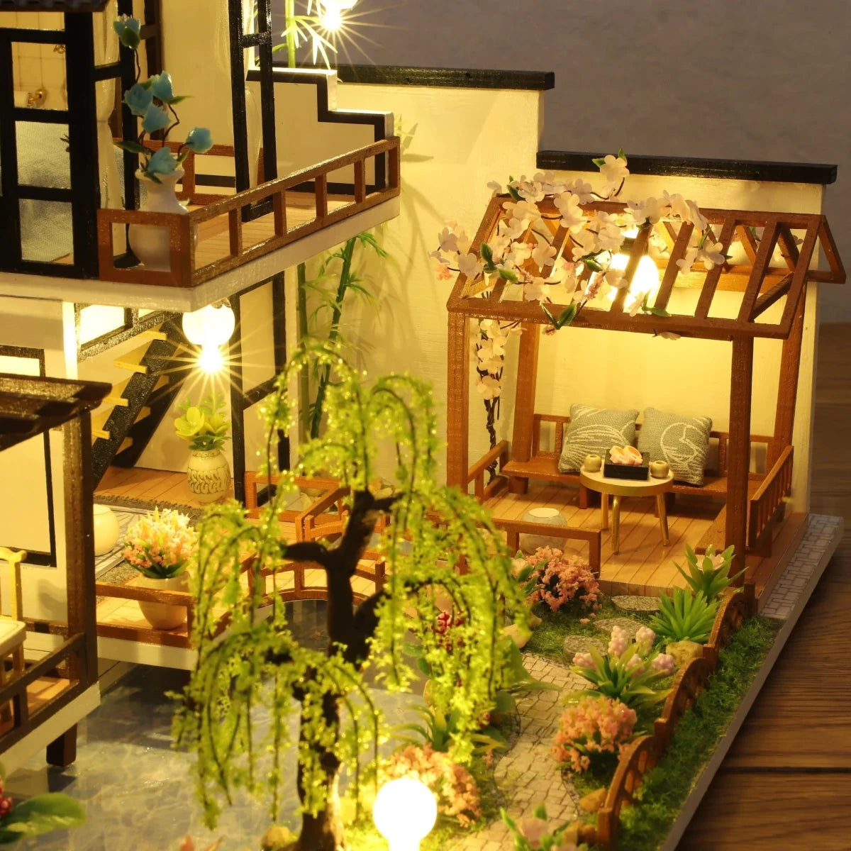 HOBBIX – Mini kit de maison en bois pour adolescents et adultes