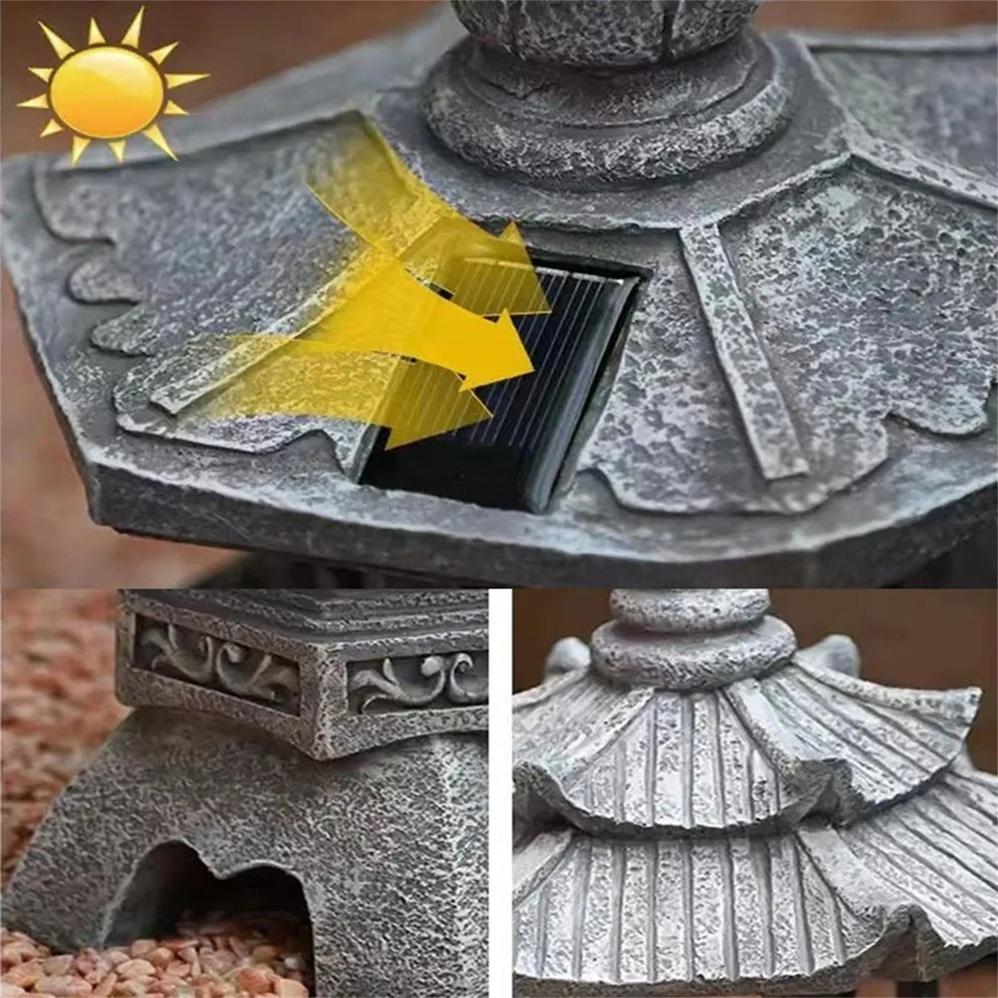 GLOWVEX – Outdoor Solar Lantern for Atmospheric Garden Evenings