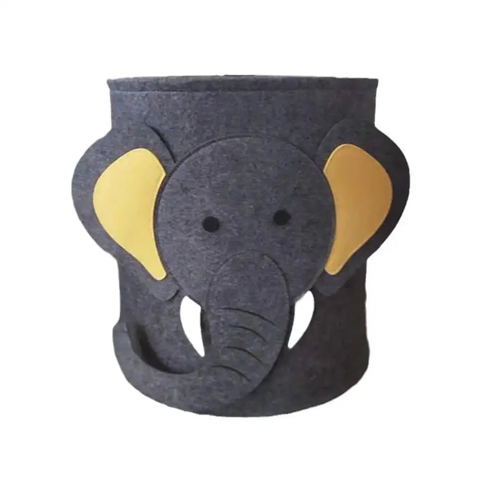 Sac de rangement pour jouets Felt - étanche à la poussière & amovible pour le rangement de la chambre d'enfant