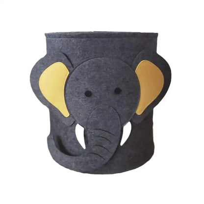 Sac de rangement pour jouets Felt - étanche à la poussière & amovible pour le rangement de la chambre d'enfant