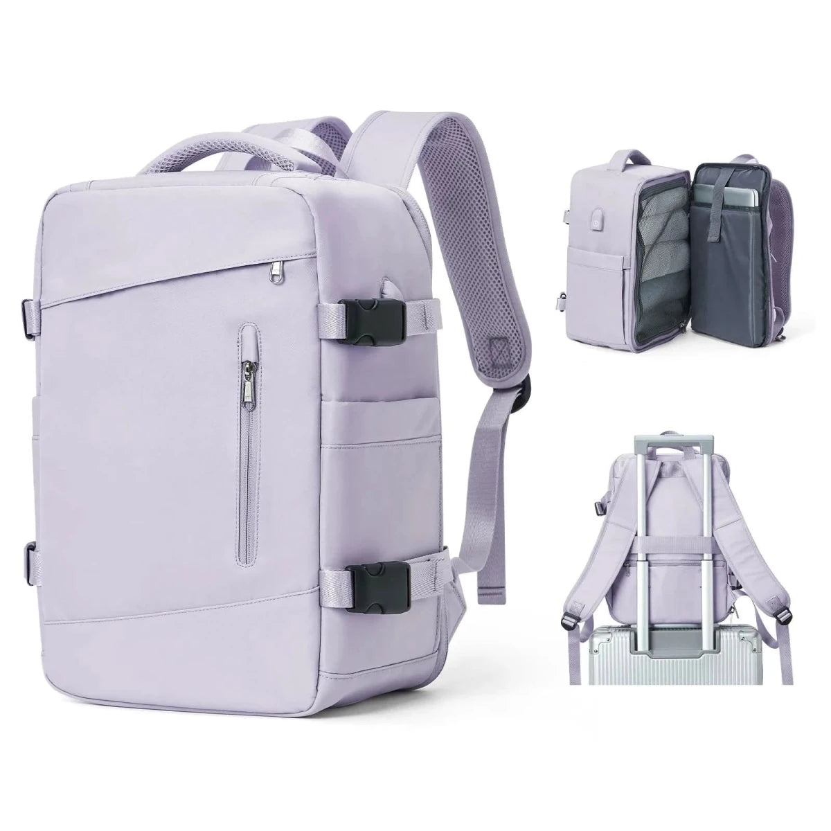 TravelPro Women's Backpack - Lightweight & stylish for travelling and hand luggage