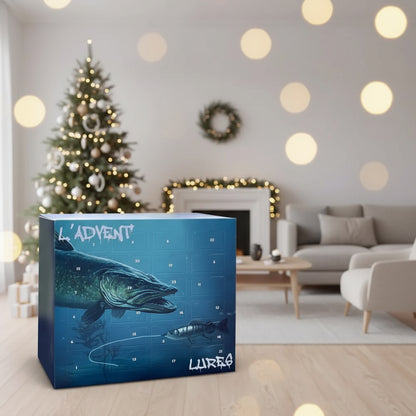ANGLORIA – Calendrier de l'Avent 2025 pour pêcheurs avec 24 leurres uniques