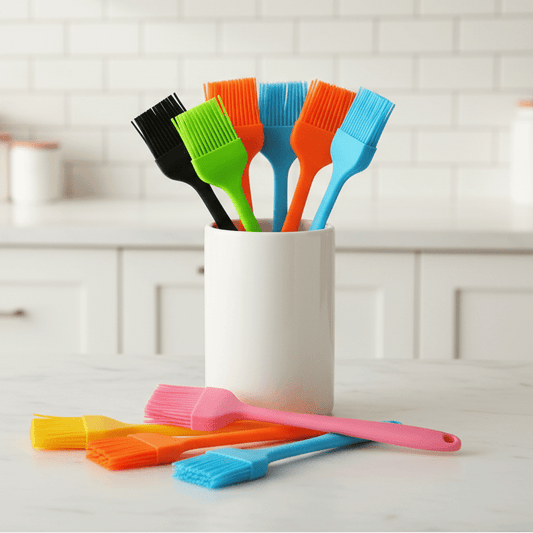HEATBASTE – Pennello da cucina in silicone resistente al calore per griglia e forno