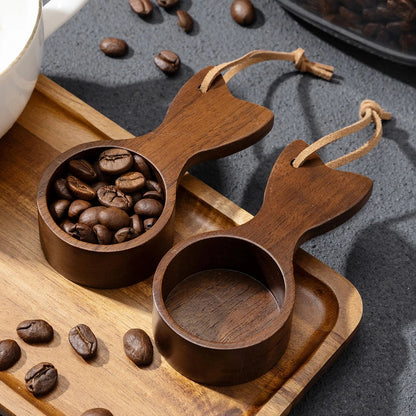 AROMORA – Cucharilla medidora de madera para café molido