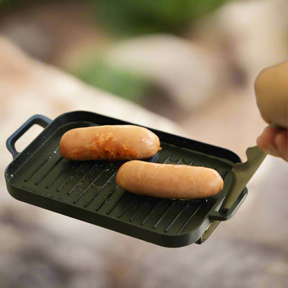 CampMaster mini grill plate set - Portable outdoor cookware
