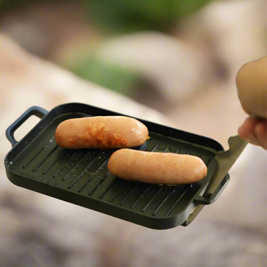 CampMaster mini grill plate set - Portable outdoor cookware