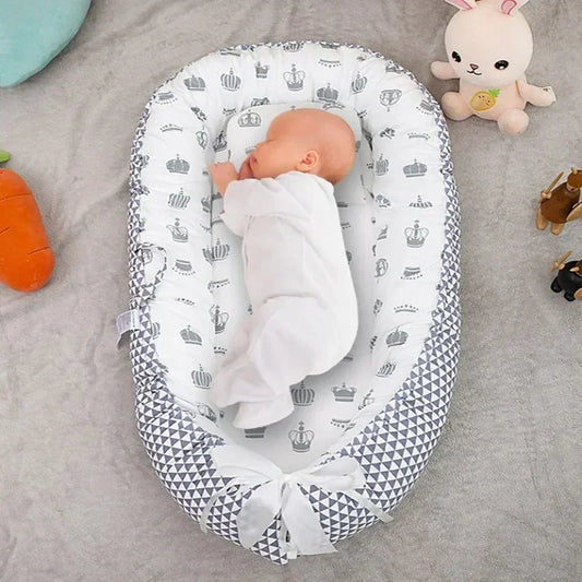 NapNest - Foldable baby cot for safe sleep at home & on the go