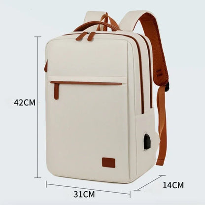 NOVA BACKPACK - Travel backpack with laptop compartment and USB port for everyday & business trips